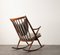 Danish Rocking Armchair by Frank Reenkaug for Bramin, 1960s, Image 6