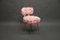 Rosa Pelfran Stühle im Barbie Stil, 1970er, 2er Set 5