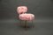 Chaises Pelfran Roses Style Barbie, 1970s, Set de 2 4