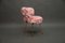 Rosa Pelfran Stühle im Barbie Stil, 1970er, 2er Set 6