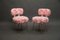 Pink Pelfran Chairs in Barbie Style, 1970s, Set of 2 2