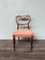 Antique Chair in Victorian Style with Turned Legs 1