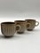 Vintage German Coffee Service in Brown-White Porcelain, 1970s, Set of 21, Image 14