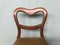 Antique Chair in Victorian Style with Turned Legs, Image 5