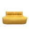 Canapé Deux Places Aralia Vintage Jaune de Ligne Roset, 1980s 4