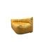 Vintage Yellow Two-Seater Corner Sofa by Aralia for Ligne Roset, 1980s 4