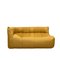 Vintage Yellow Two-Seater Corner Sofa by Aralia for Ligne Roset, 1980s 1