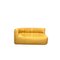 Vintage Yellow Two-Seater Corner Sofa by Aralia for Ligne Roset, 1980s 2