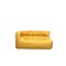 Vintage Yellow Two-Seater Corner Sofa by Aralia for Ligne Roset, 1980s, Image 2