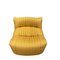 Gelbes Vintage Aralia 1-Sitzer Sofa von Ligne Roset, 1980er 4