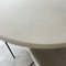 Round Natural Plaster Menhir 120 Dining Table by Isabelle Beaumont 9