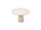 Round Natural Plaster Menhir 120 Dining Table by Isabelle Beaumont 2