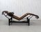 Chaise longue LC4 de Charlotte Perriand & Le Corbusier para Cassina, década de 2000, Imagen 3