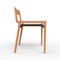 Collector Nihon Dining Chair in Black Fabric and Smoked Oak by Francesco Zonca Studio 3