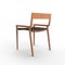 Collector Nihon Dining Chair in Black Fabric and Smoked Oak by Francesco Zonca Studio, Image 4