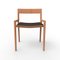 Collector Nihon Dining Chair in Black Fabric and Smoked Oak by Francesco Zonca Studio 2