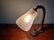 Art Deco Lampe aus gepresstem Satinglas, 1920er 6