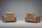 Armchairs in Patchwork Leather by Ernst Lüthy for De Sede, Set of 2, Image 8