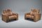 Armchairs in Patchwork Leather by Ernst Lüthy for De Sede, Set of 2 19