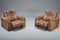 Armchairs in Patchwork Leather by Ernst Lüthy for De Sede, Set of 2, Image 14