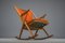 No. 182 Teak Rocking Chair by Frank Reenskaug for Bramin, 1960s, Image 8