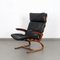 Armchair in Leather by Elsa & Nordahl Solheim for Rybo Rykken & Co 1