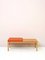 Scandinavian Bench with Padded Seat, 1960s, Image 1