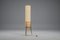 Lámpara de pie Rocket con trípode Mid-Century de teca, años 60, Imagen 13