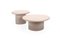 Natural Plaster Coffee Table by Isabelle Beaumont, Set of 2 4