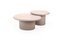 Natural Plaster Coffee Table by Isabelle Beaumont, Set of 2 1