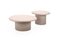 Natural Plaster Coffee Table by Isabelle Beaumont, Set of 2, Image 2