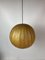 Mid-Century Space Age Cocoon Hanging Pendant Lamp by Achille Castiglioni, Italy, 1960s 4