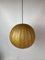 Mid-Century Space Age Cocoon Hanging Pendant Lamp by Achille Castiglioni, Italy, 1960s, Image 4