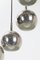 Large Mid-Century Cascade Lamp with Chrome Ball Lamps, 1960s, Image 6