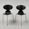 Sedia modello 3100 di Arne Jacobsens per Fritz Hansen, 1952, Immagine 1
