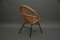 Niederländischer Stuhl aus Rattan & Metall von Rohé Noordwolde, 1950er 3