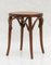 Mid-Century Bentwood Stool with Wooden Seat, 1950s, Image 2