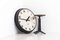 Black Industrial Gents of Leicester Wall Clock, 1930s 2
