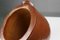 Large Glazed Brown Ceramic Pot, Belgium, 1800s 7