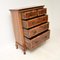 Burr Walnut Chest of Drawers, 1890s 6