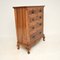 Burr Walnut Chest of Drawers, 1890s, Image 4