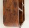 Art Deco Burl Walnut Shelf, 1980s 9