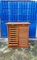 Archive Cabinet and Filing in Oak with Shutters, Italy, 1950s 4