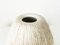 Weiße italienische Keramikvasen in Elfenbein von La Bottega, 1980er, 2er Set 7