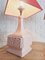Lampade da tavolo Manises in porcellana rosa, anni '60, set di 2, Immagine 8
