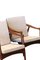 Danish Lounge Chairs in Teak with Upholstered Cushions, 1960s, Set of 2 4