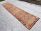 Brown White Pink Runner Rug, 1960s, Image 4