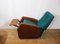 Fauteuil en Tweed, 1970s 4