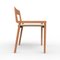 Collector Nihon Dining Chair in Famiglia 05 Fabric and Smoked Oak by Francesco Zonca Studio 2