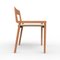 Collector Nihon Dining Chair in Famiglia 05 Fabric and Smoked Oak by Francesco Zonca Studio, Image 2